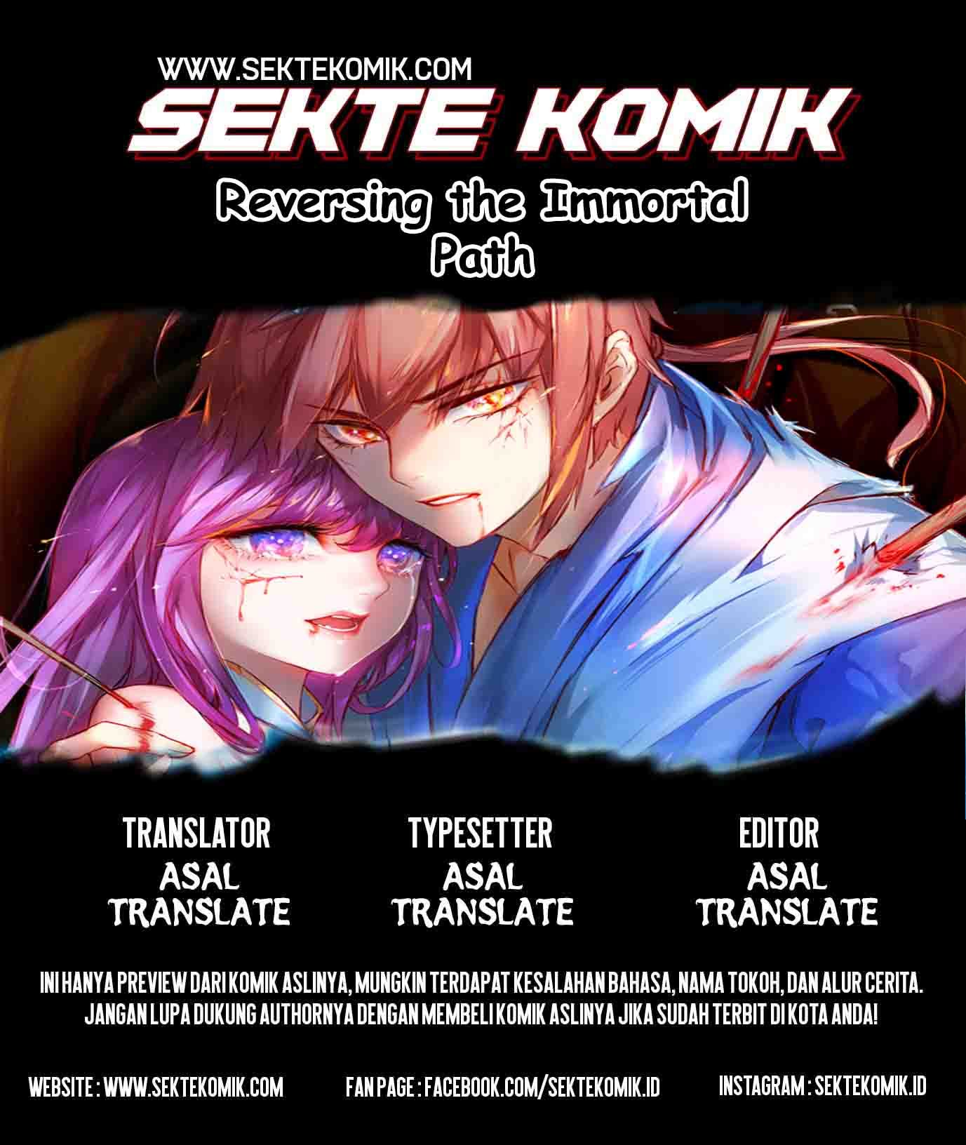 Reversing the Immortal Path chapter 18